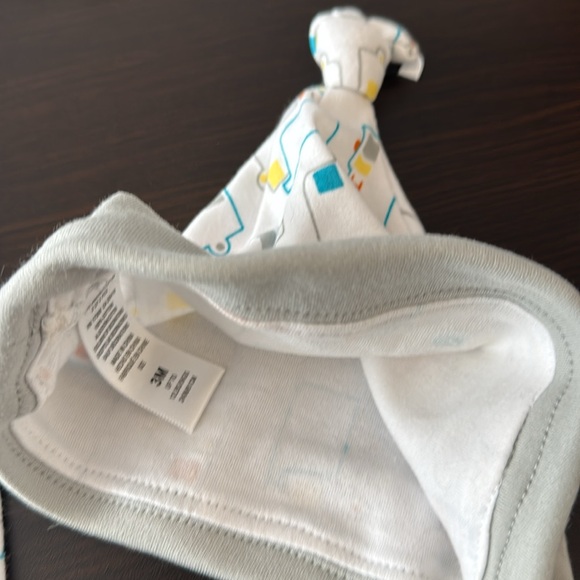 Offspring Gray and Multicolor Kids One Piece Footie - Picture 3 of 5